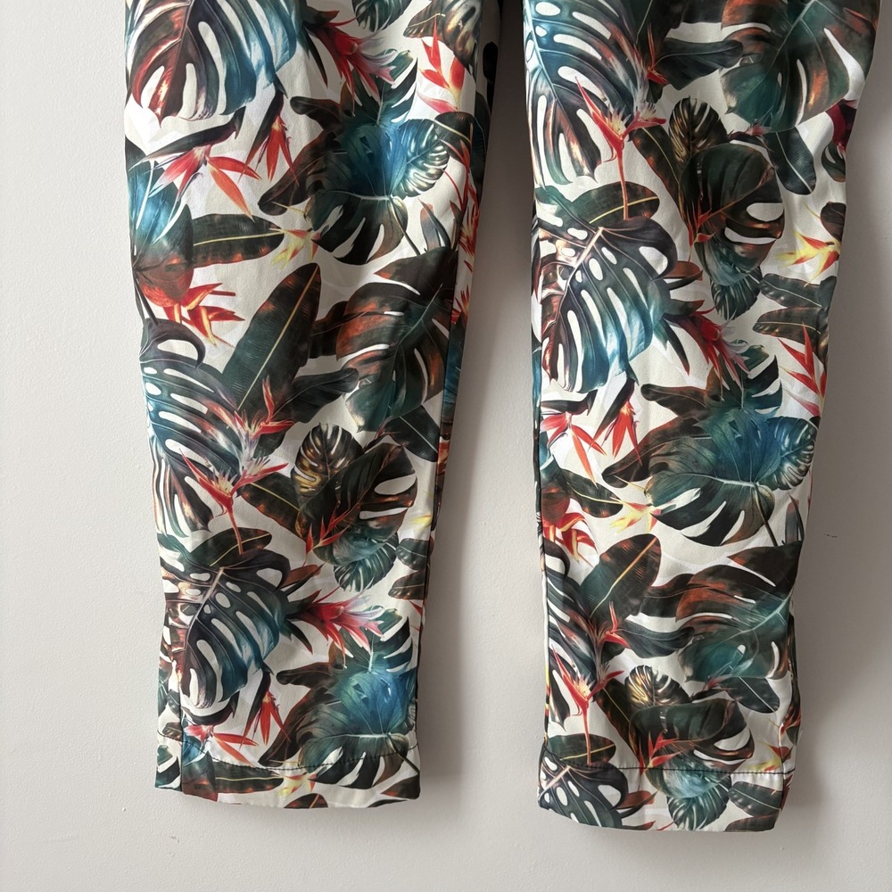 KAVU San Blas Overalls Island Canopy Size S Relaxed Fit Quick Dry Tropical Leaf - Picture 7 of 12